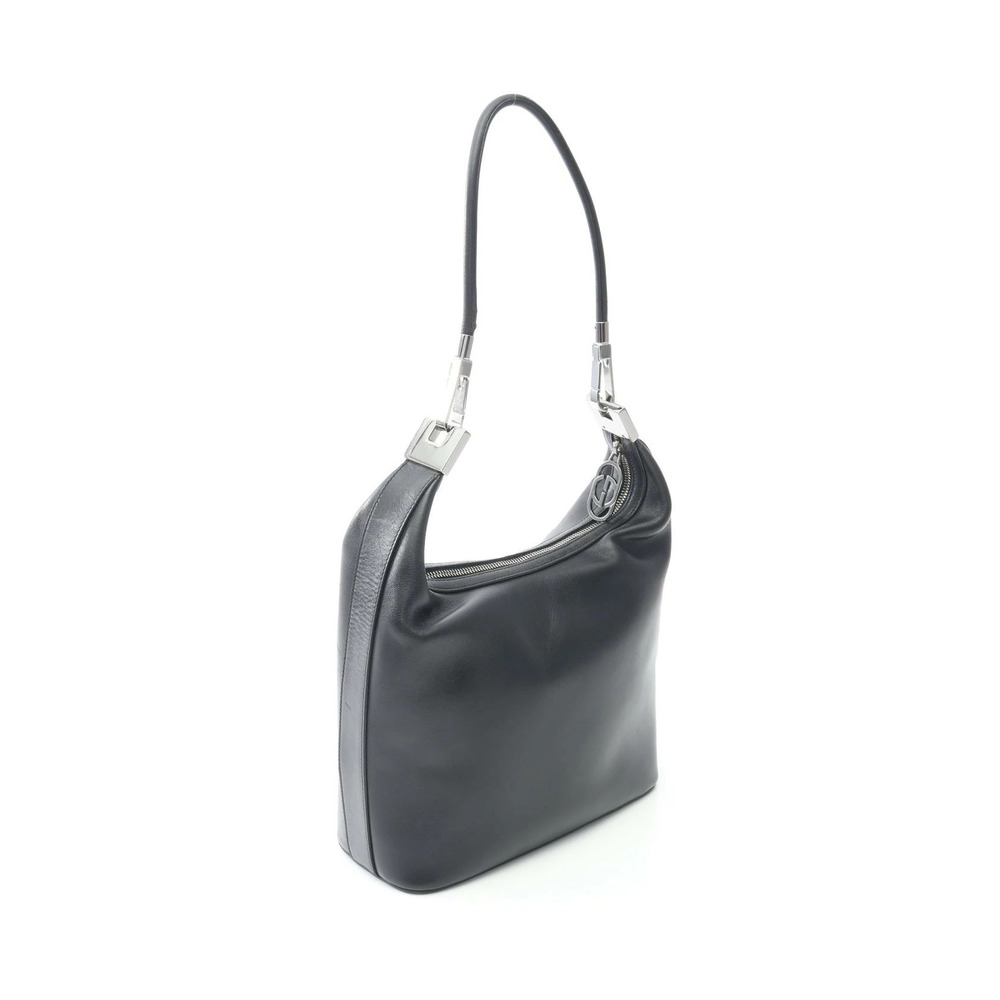 Gucci shoulder bag leather black - Picture 2 of 8